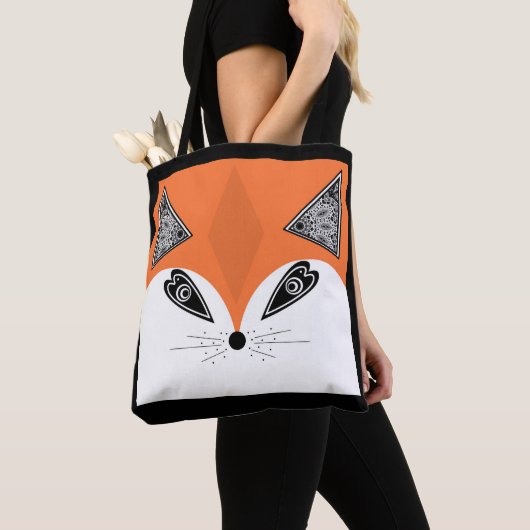 Patchwork Fox, applique Fox, Fox, Kinder Tasche (Von Nahem)