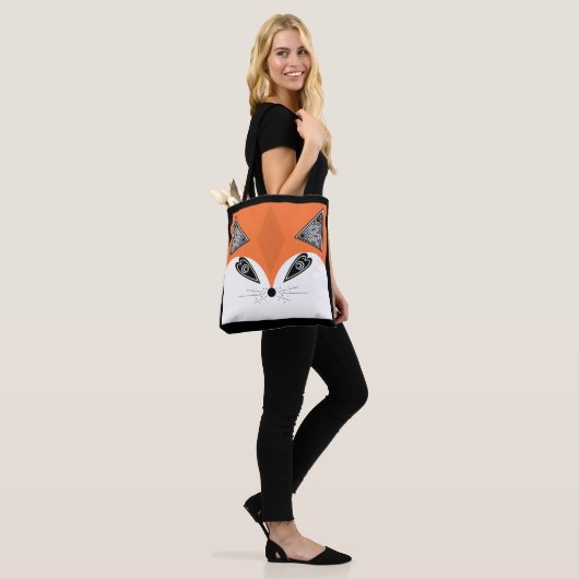 Patchwork Fox, applique Fox, Fox, Kinder Tasche (Am Model)