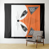 Patchwork Fox, applique Fox, Fox, Kinder Wandteppich (Beispiel (Horizontal))