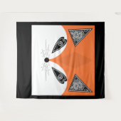 Patchwork Fox, applique Fox, Fox, Kinder Wandteppich (Vorderseite (Horizontal))