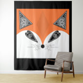 Patchwork Fox, applique Fox, Fox, Kinder Wandteppich (Beispiel)