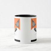 Patchwork Fuchs, Applikation Fuchs, Fuchs, Kinder Tasse (Zentrum)