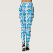 Patchwork für Daisy Chain Imitate zum Anpassen Leggings (Rückseite)