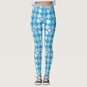 Patchwork für Daisy Chain Imitate zum Anpassen Leggings (Vorderseite)