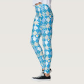 Patchwork für Daisy Chain Imitate zum Anpassen Leggings (Links)
