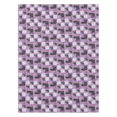 Patchwork für lila kosmische Katzen Tischdecke (Vorderseite)