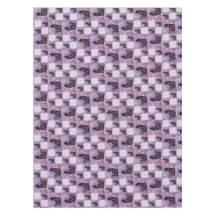 Patchwork für lila kosmische Katzen