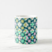 Patchwork für Northern Lights Kaffeetasse (Mittel)