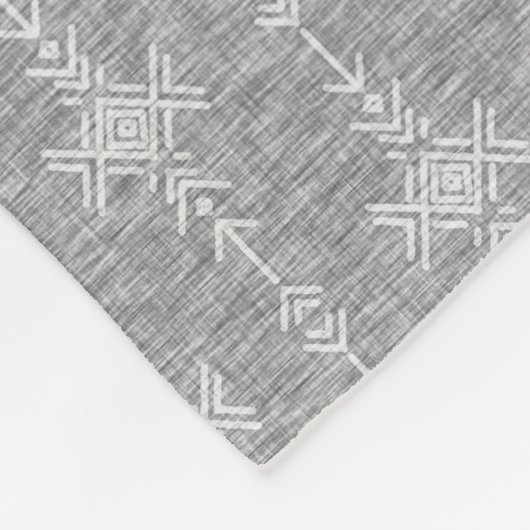 Patchwork für Wilde und Freie Pferde - rosa Fleecedecke (Ecke)