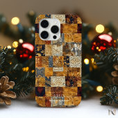Patchwork Fusion Harmonie - Rustikale Moderne Kuns Case-Mate iPhone Hülle