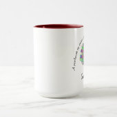 Patchwork Genealogie Tasse (Zentrum)