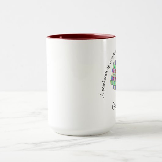 Patchwork Genealogie Tasse (Zentrum)