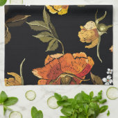 Patchwork Gentle: HandZeichnend Design Geschirrtuch (Gefaltet)
