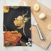 Patchwork Gentle: HandZeichnend Design Geschirrtuch (Viertel Falte)