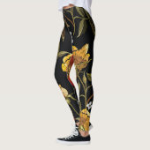 Patchwork Gentle: HandZeichnend Design Leggings (Links)
