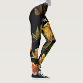Patchwork Gentle: HandZeichnend Design Leggings (Rechts)