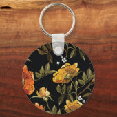 Patchwork Gentle: HandZeichnend Design Schlüsselanhänger (Rückseite)