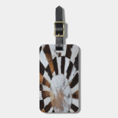 Patchwork Gepäckanhänger (Vorderseite vertikal)