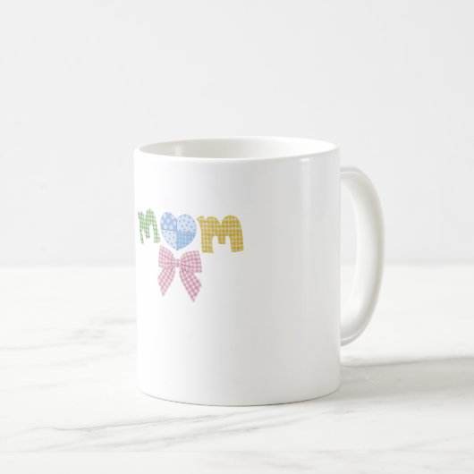 Patchwork-Geschenk zum Muttertag Kaffeetasse (VorderseiteRechts)