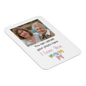 Patchwork-Geschenk zum Muttertag mit individuellem Magnet (Rechte Seite)