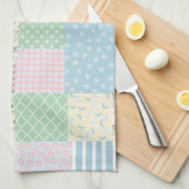 Patchwork Geschirrtuch (Viertel Falte)