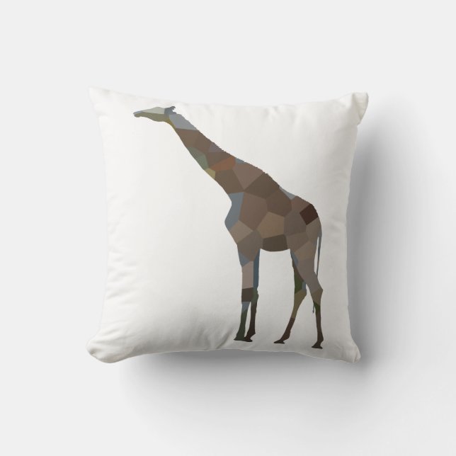 Patchwork Giraffe Kissen (Vorderseite)
