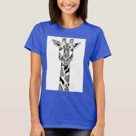 Patchwork Giraffe Muskel-T-Shirt T-Shirt