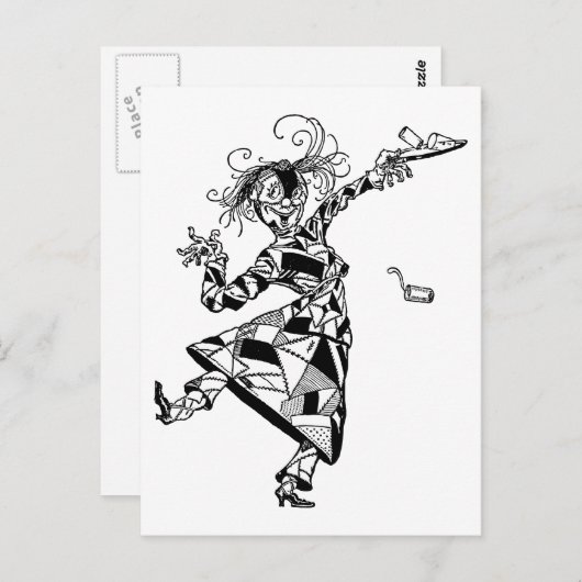 Patchwork Girl of Oz Postkarte (Vorne/Hinten)