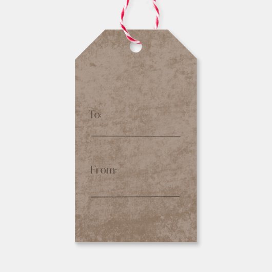 Patchwork-Glocken mit Schleife in Weihnachtsfarben Geschenkanhänger (Rückseite)