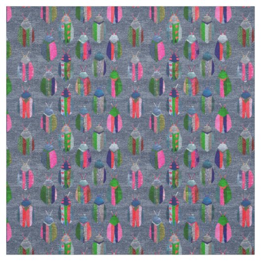 Patchwork-Glühwürmchen Stoff (Muster)