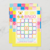 Patchwork Goldbär, Baby Showbingo (Vorne/Hinten)