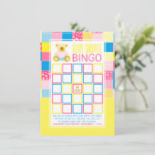 Patchwork Goldbär, Baby Showbingo (Stehend Vorderseite)