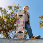 Patchwork Good Vibes Skateboard<br><div class="desc">Gute Vibes Skateboard für jeden,  der im Freien reitet</div>