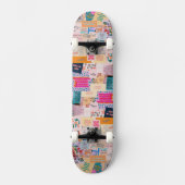 Patchwork Good Vibes Skateboard (Vorderseite)