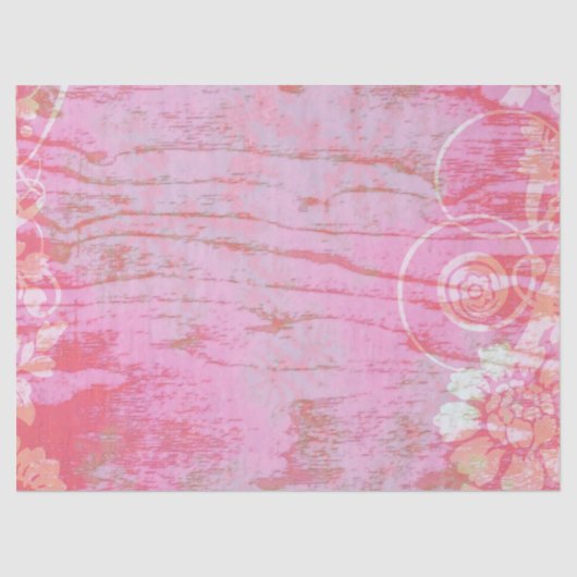 Patchwork Graffiti Seidenpapier (Vorderseite)