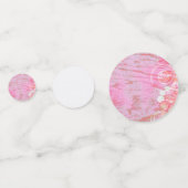 Patchwork Graffiti Wedding Konfetti (Vorderseiten)