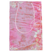 Patchwork Graffiti Wedding Mittlere Geschenktüte (Vorderseite)