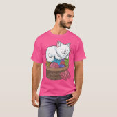 Patchwork Häkeln Häkeln Stricken Nähen Garn C T-Shirt (Vorne ganz)