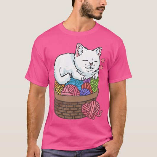 Patchwork Häkeln Häkeln Stricken Nähen Garn C T-Shirt (Vorderseite)