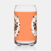 Patchwork Halloween Bat in Herbstfarben Dosenglas (Rechts)