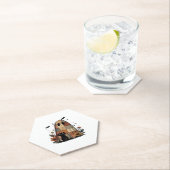 Patchwork Halloween Ghost Black cat Essential T-Sh Untersetzer (Vor Ort)