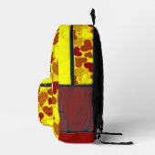 'Patchwork Hearts'-Rucksack  Bedruckter Rucksack (Rechts)