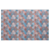 Patchwork Hexagons Cornblume und Rose Stoff (Yard (91,4 cm))