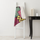Patchwork: Hintergrund verschiedener Muster Sherpadecke (Beispiel)