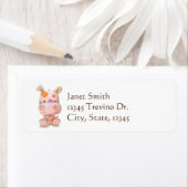 Patchwork Hippo-Rücksendeadresse (Insitu)