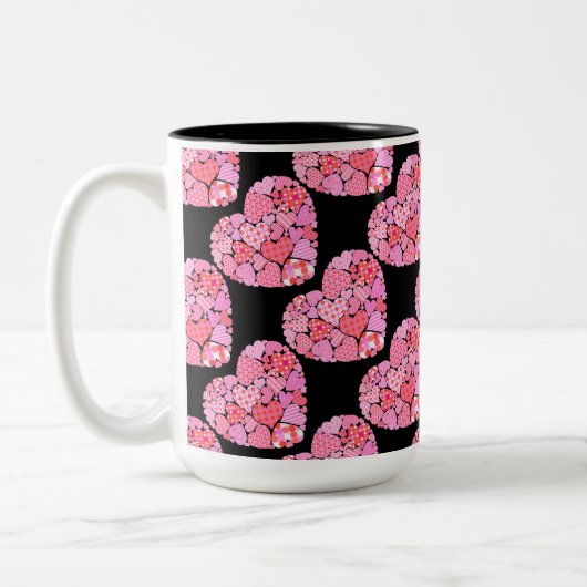 Patchwork hört die Black Coffee Tasse (Links)