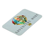 Patchwork Hot Air Ballon Magnet (Linke Seite)