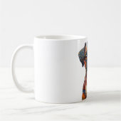 Patchwork Hund-Tasse Kaffeetasse (Links)