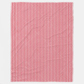 Patchwork Indonesia Flag-Muster Fleecedecke (Vorderseite)