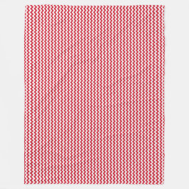 Patchwork Indonesia Flag-Muster Fleecedecke